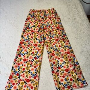 ANTONIO MELANI Multicolor Floral Trousers